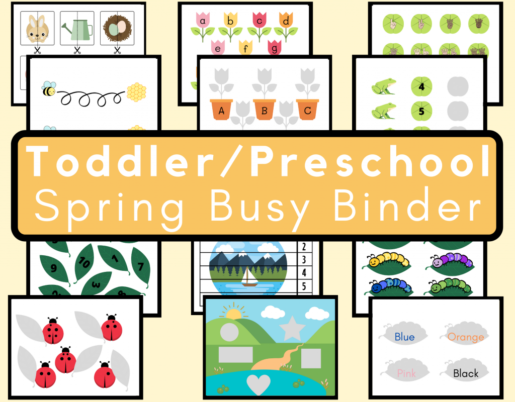 Binder Cover - Spring