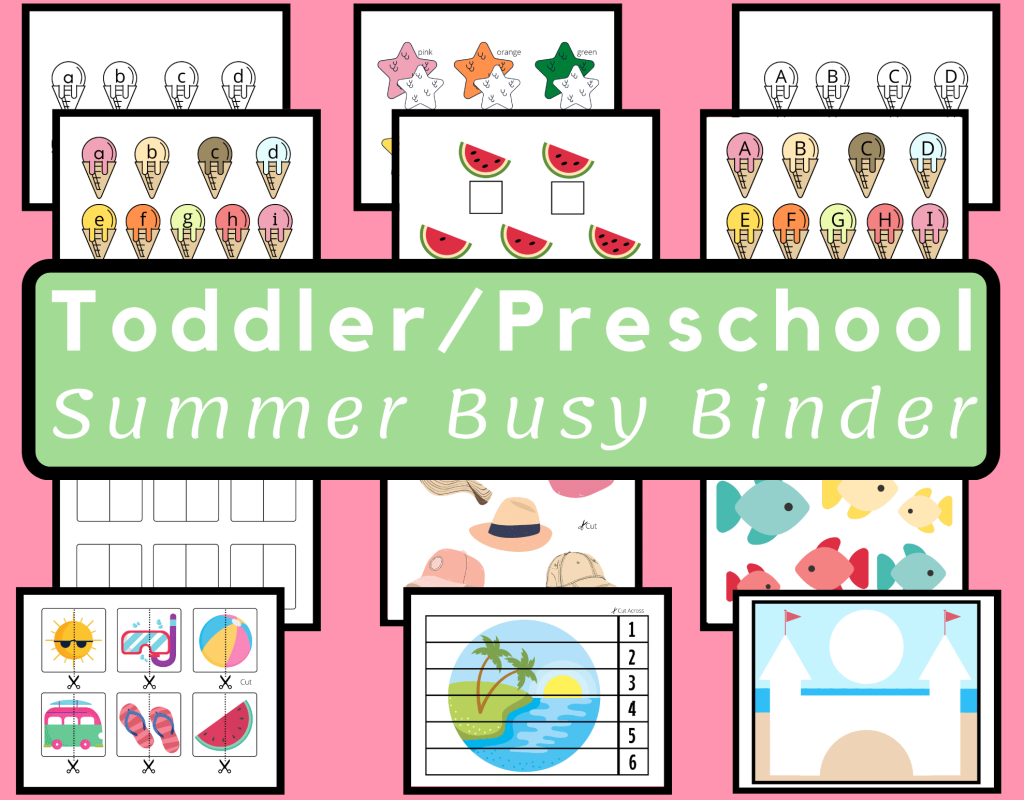 Cover - 2023 Summer Busy Binder