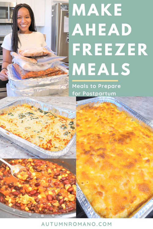 Freezer Meals Pinterest Pin